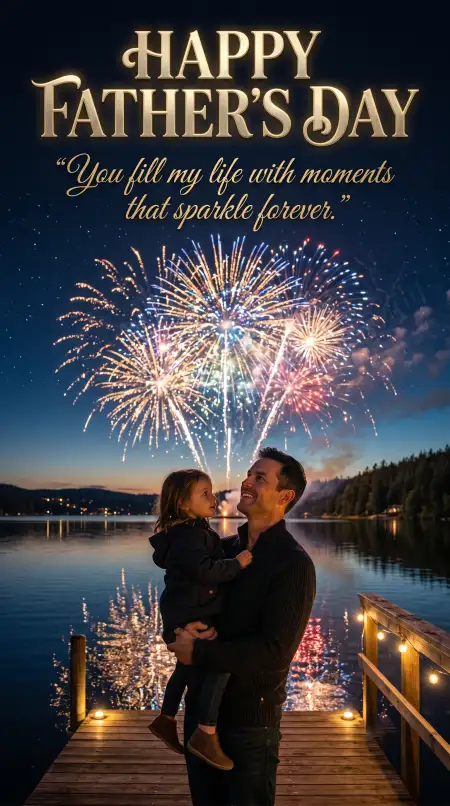 Free Fathers Day Greeting Card For New Dad Image Download