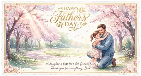 Free Fathers Day Greeting Card Stock Illustration Image Download