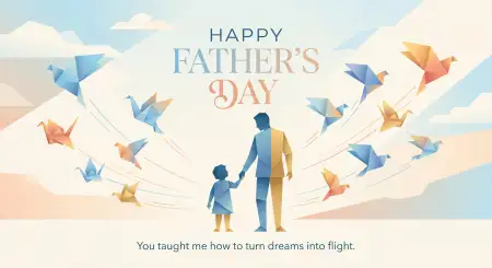 Free Fathers Day Greeting Card With Heartfelt Wishes Image Download