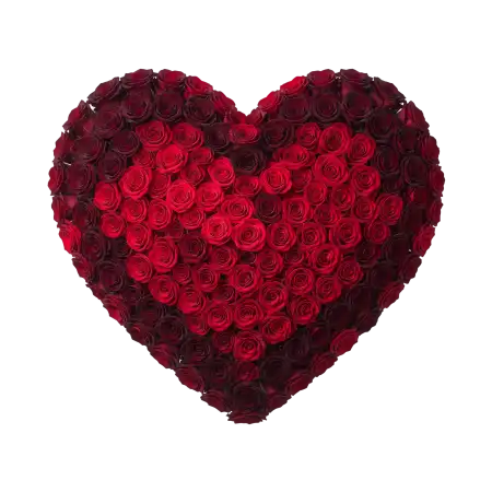 floating hearts png transparent