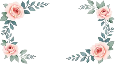 Flower Border For A4 Paper Printable - Free Related Flower Border Image