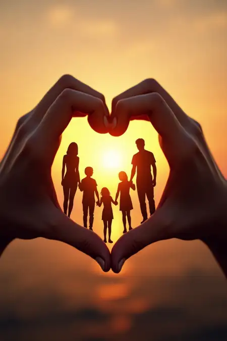 Family Bonding Poster Design Photo - Free International Family Day Download