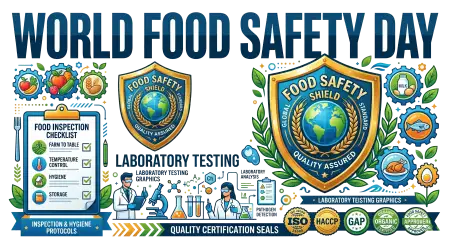 Food Quality Control Png Illustration - Free World Food Safety Day Png Download