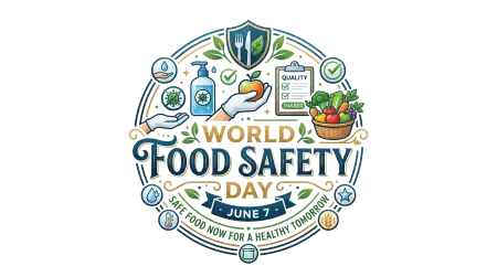 Food Safety Awareness Ribbon Png Image - Free World Food Safety Day Png Download