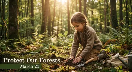 Forest Day Slogans For Kids - Free International Day Of Forests Download