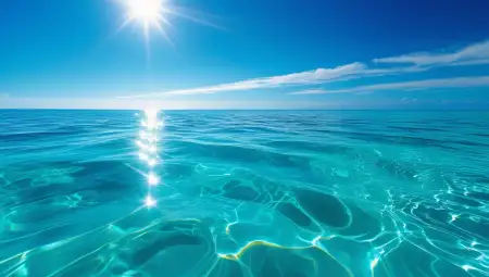 Free Blue Picture Crystal Clear Water Photography - Free Blue Download