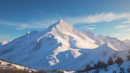 Free Blue Picture Glacier And Mountain Hd - Free Blue Download
