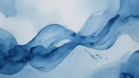 Free Blue Picture Hd Background With Smooth Waves - Free Background Download