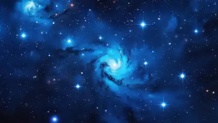 Free Blue Picture Hd Of Blue Night Sky - Free Blue Download