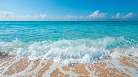 Free Blue Picture Ocean Beach Hd Wallpaper Free - Free Blue Download