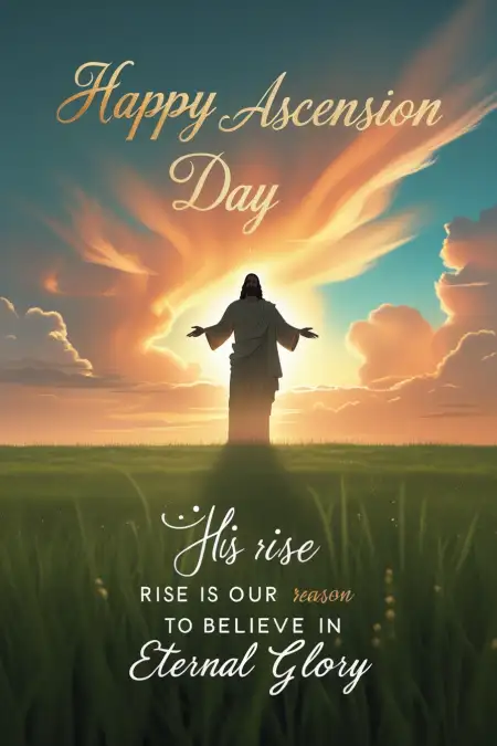 Free Happy Ascension Day Wishes Images - Free Related Happy Ascension Day Image