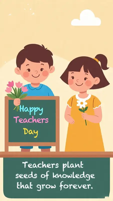 Free Happy Teachers Day Poster Design For Students - Free Poster Design Download
