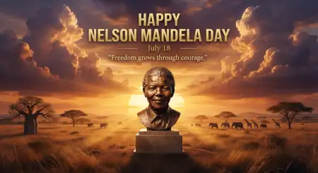 Free Nelson Mandela Day Wishes Images - Free Nelson Mandela Day Wishes Download