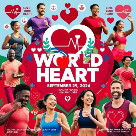 Free World Heart Day 2024 Pictures For Social Media - Free Related World Heart Day Image