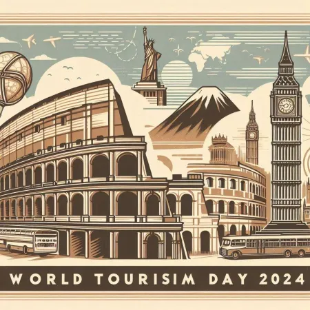 Free World Tourism Day 2024 Virtual Background Images - Free Background Download