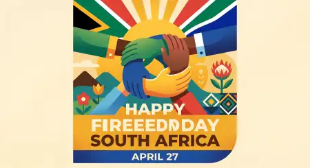 Freedom Day South Africa 2026 Captions For Social Media - Free Happy Freedom Day South Africa Wishes 2026 Download