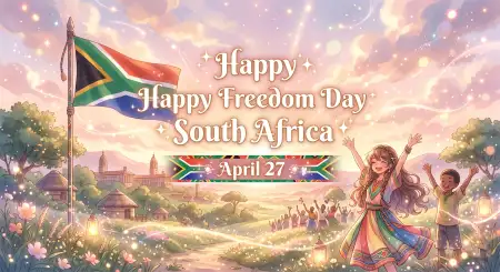 Freedom Day South Africa 2026 Greetings Quotes Messages - Free Happy Freedom Day South Africa Wishes 2026 Download