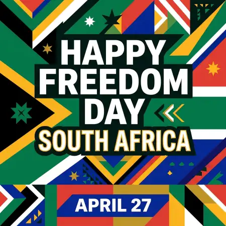 Freedom Day South Africa 2026 Quotes For Posters Images - Free Happy Freedom Day South Africa Wishes 2026 Download