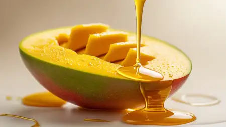 Fresh Cut Mango Background With Texture - Free Mango Background Download