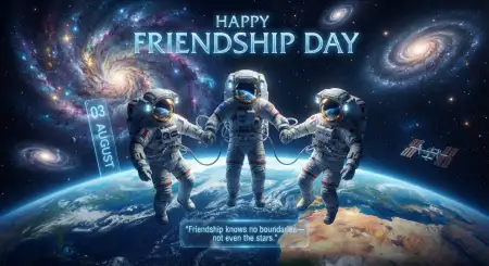 Free Friendship Day 2026 3d Artwork Background Image Download