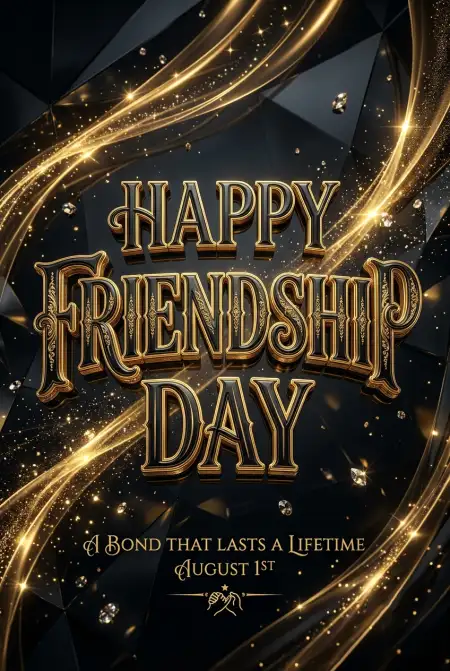 Friendship Day 2026 Badge Design - Free Happy Friendship Day 2026 Download