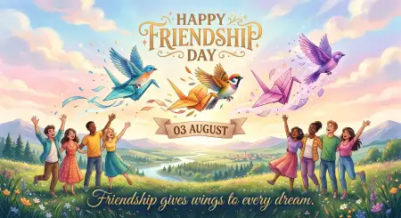 Free Friendship Day 2026 Banner Background Image Download