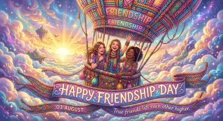 Free Friendship Day 2026 Celebration Artwork Background Image Download