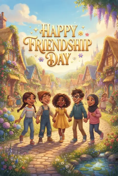 Friendship Day 2026 Celebration Poster - Free Happy Friendship Day 2026 Download