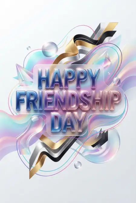 Friendship Day 2026 Clipart Png - Free Happy Friendship Day 2026 Download