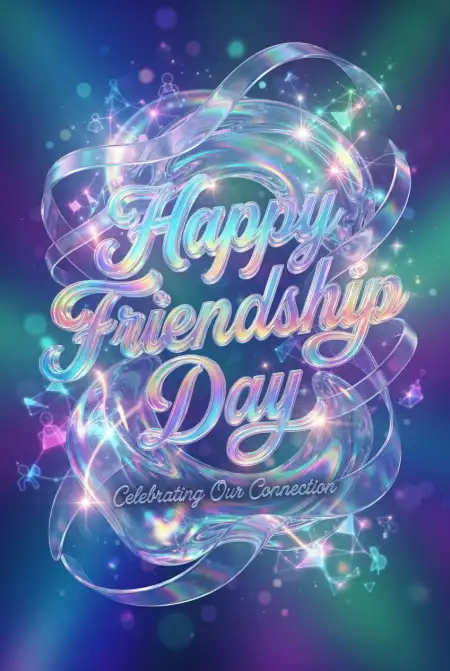 Friendship Day 2026 Colorful Vector Background - Free Happy Friendship Day 2026 Download