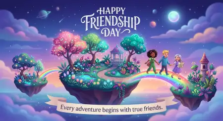 Friendship Day 2026 Creative Background - Free Backgr Download