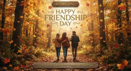 Free Friendship Day 2026 Digital Invitation Background Image Download