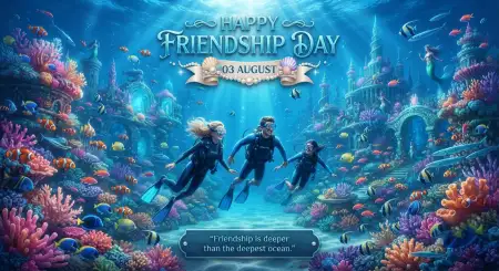Free Friendship Day 2026 Event Poster Background Image Download
