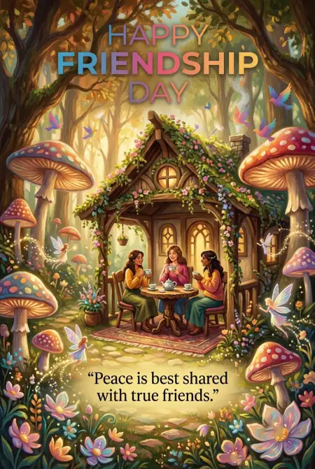 Free Friendship Day 2026 Festive Artwork Background Image Download
