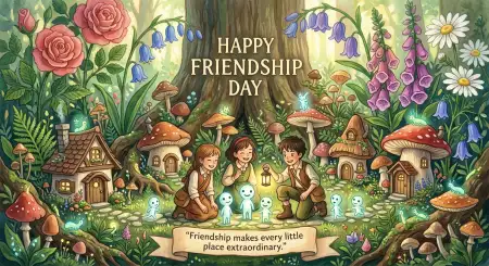 Free Friendship Day 2026 Friendship Theme Background Image Download