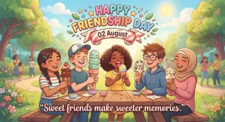 Friendship Day 2026 Modern Illustration - Free Happy Friendship Day 2026 Download