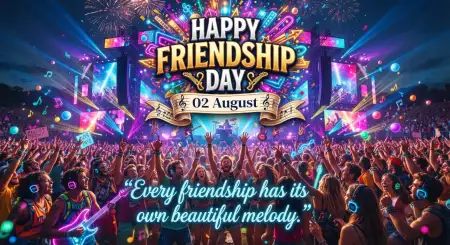 Friendship Day 2026 Party Banner - Free Happy Friendship Day 2026 Download