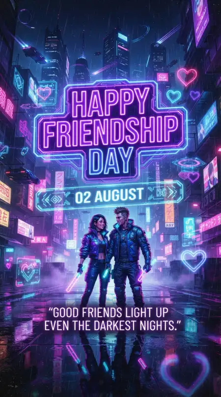 Friendship Day 2026 Phone Background - Free Happy Friendship Day 2026 Download