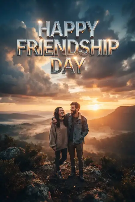 Friendship Day 2026 Poster Template - Free Happy Friendship Day 2026 Download