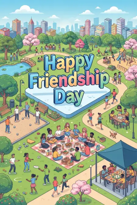 Friendship Day 2026 Premium Vector - Free Happy Friendship Day 2026 Download