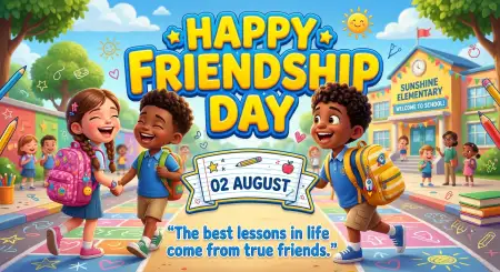 Friendship Day 2026 Smiling Friends Photo - Free Happy Friendship Day 2026 Download