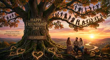 Free Friendship Day 2026 Wallpaper Background Image Download