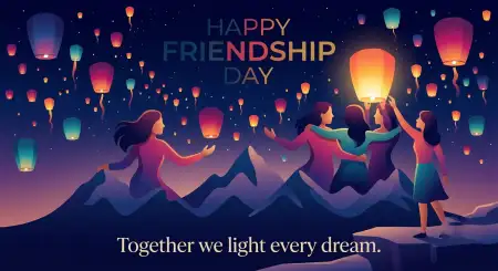 Free Friendship Day 2026 Wishes Background Image Download