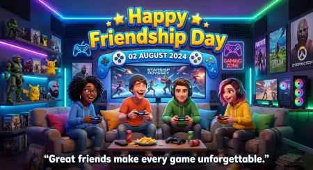 Friendship Day 2026 Youtube Thumbnail - Free Happy Friendship Day 2026 Download