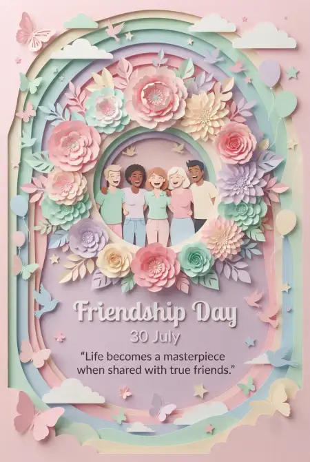 Free Friendship Day Photo Frame Png Image Download