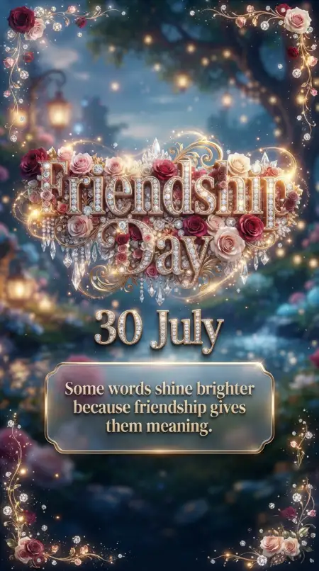 Free Friendship Day Promotional Graphic Image Download