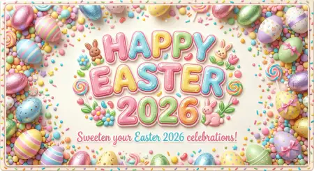 Free Funny Happy Easter 2026 Tweets Image Download