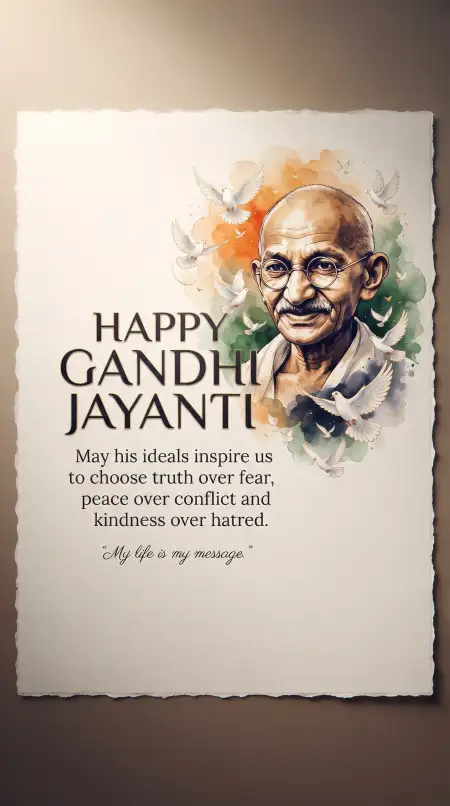 gandhi jayanti 2 october wishes and quotes 2026 - Happy 2 October Gandhi Jayanti Wishes 2026
