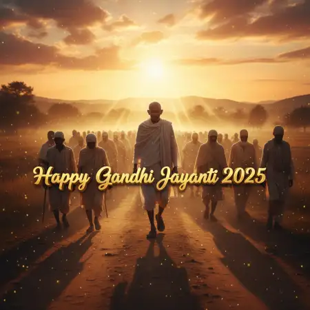 Gandhi Jayanti 2025 Drawing Ideas For Kids - Free Happy Gandhi Jayanti Download