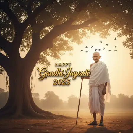 Gandhi Jayanti 2025 Essay For Class 5 Students - Free Happy Gandhi Jayanti Download